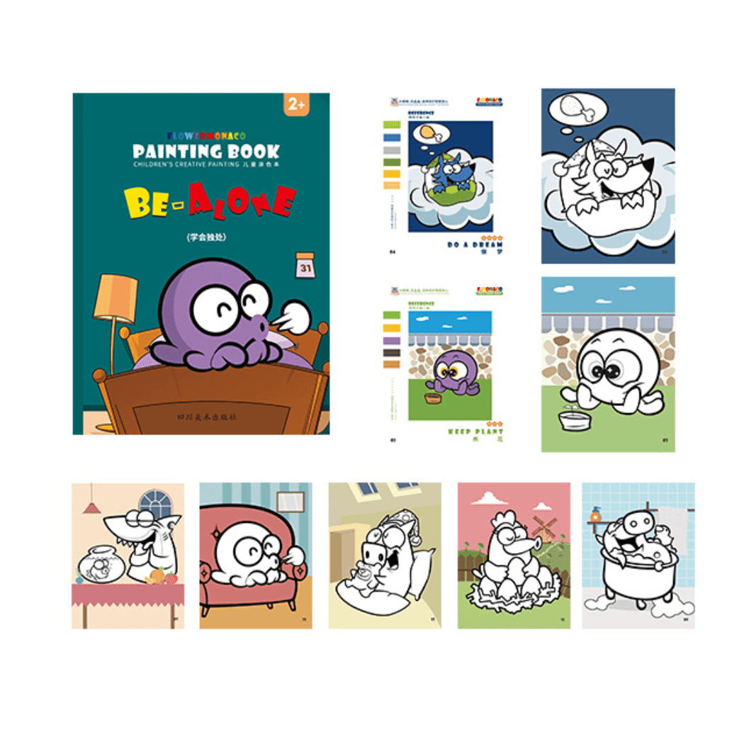 Colouring Book Be Along Price