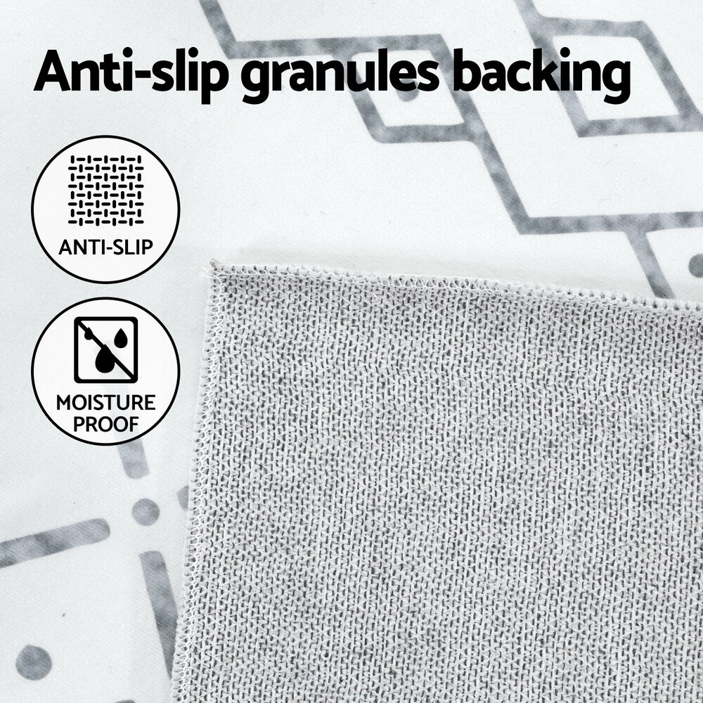 Artiss Rug 200x290cm Area Rug Washable Mat Large Carpet Soft Short Pile Una Price