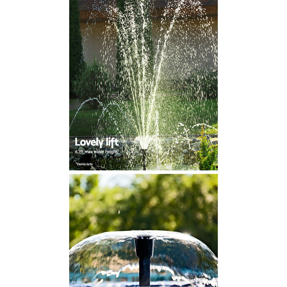 Gardeon Solar Pond Pump Submersible Water Fountain Kit 6.6FT Price