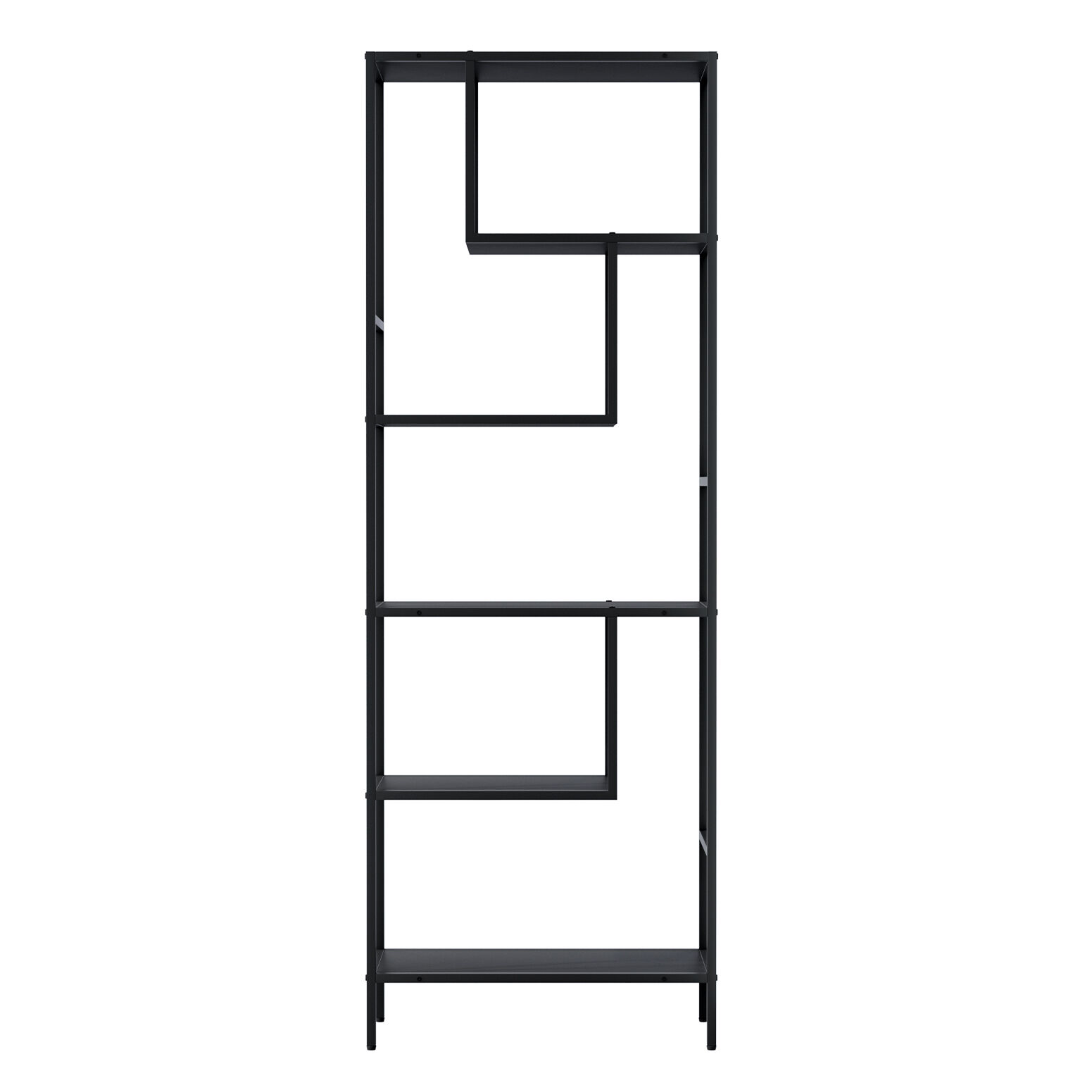 Artiss Bookshelf 5 Tiers RHYS Black Price