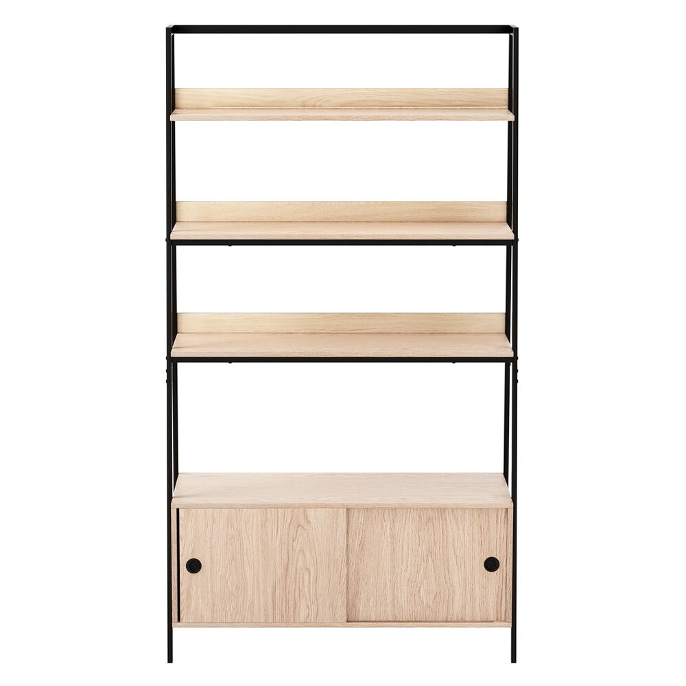 Artiss Bookshelf 5 Tier Cube Cabinet MIRA Oak Price