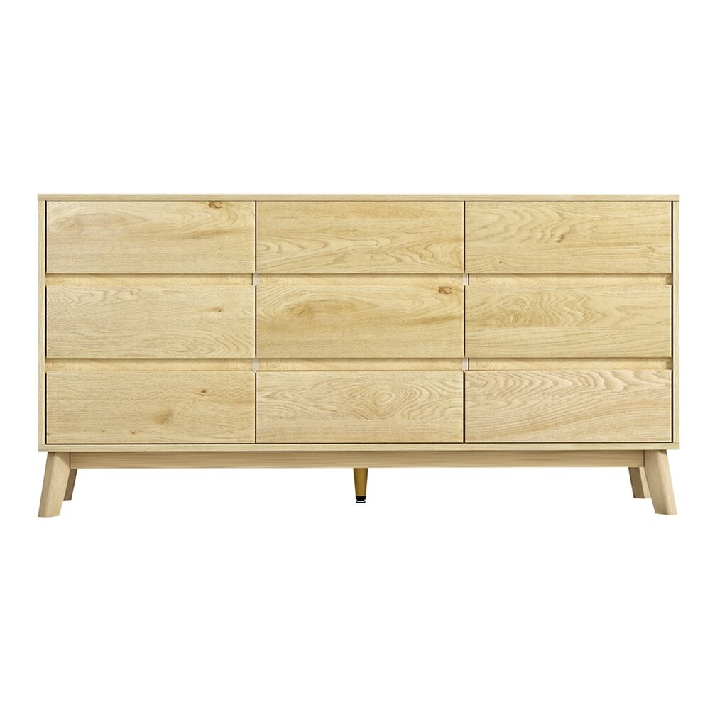 Artiss 9 Chest of Drawers Tallboy Cabinet - XAVI Pine Price