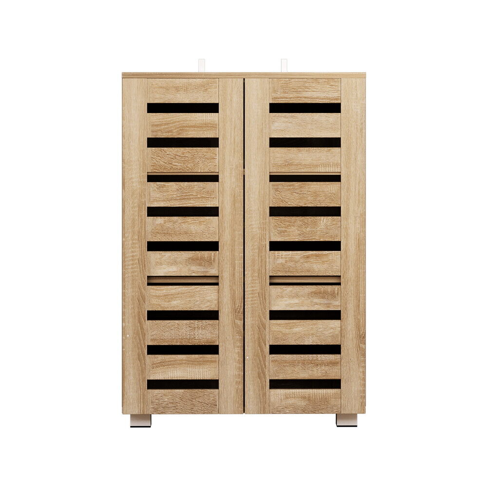 Artiss Shoe Rack Cabinet 20 Pairs 5-tier Wood Alster Price