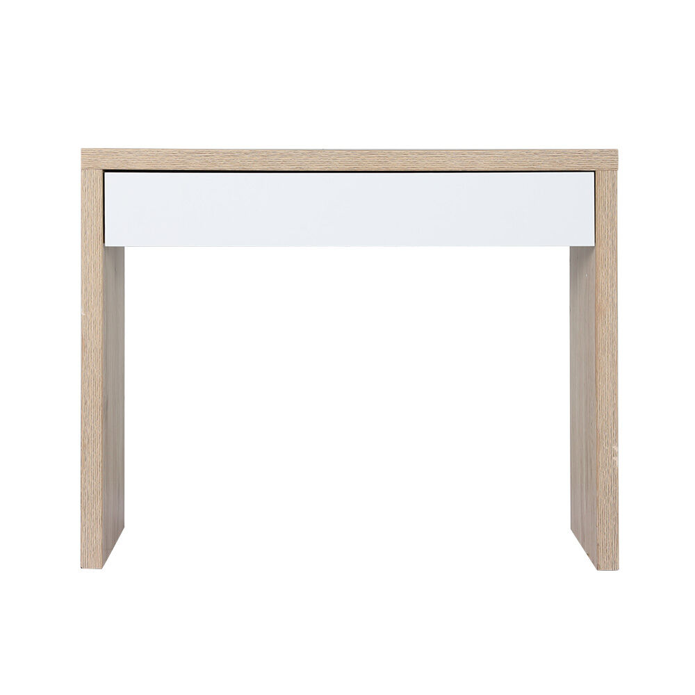 Artiss Console Table Storage Drawer Jory White Pine Price
