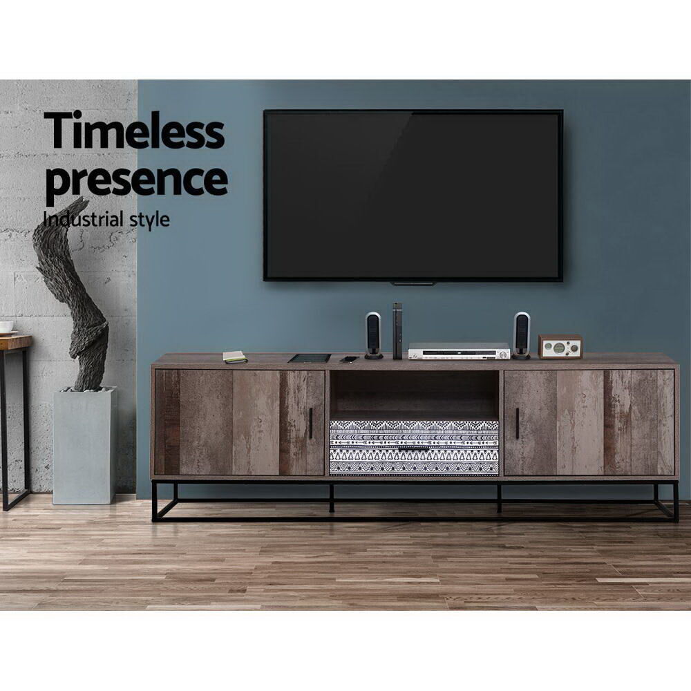 Artiss TV Cabinet Entertainment Unit 180cm Industrial Price