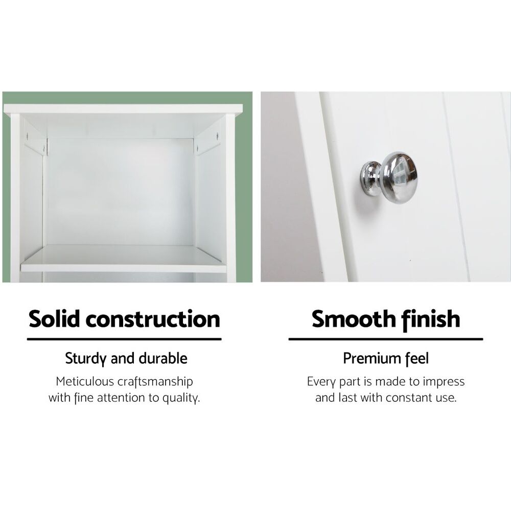 Artiss Bathroom Cabinet Storage 160cm White Price