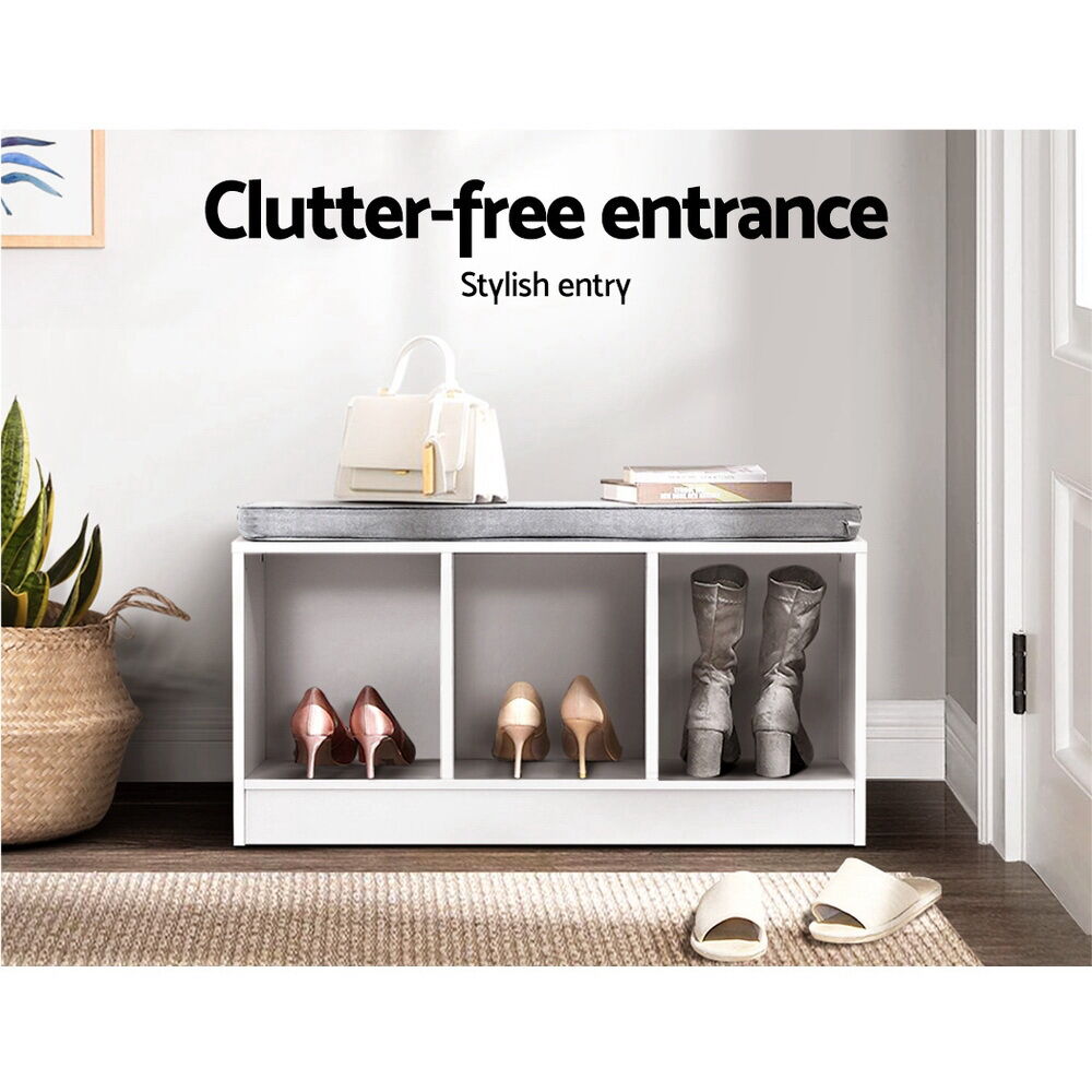 Shoe Rack Bench Shoe Cabinet White Zia Price