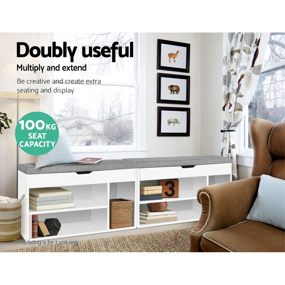 Shoe Rack Bench Shoe Cabinet White Allen Price