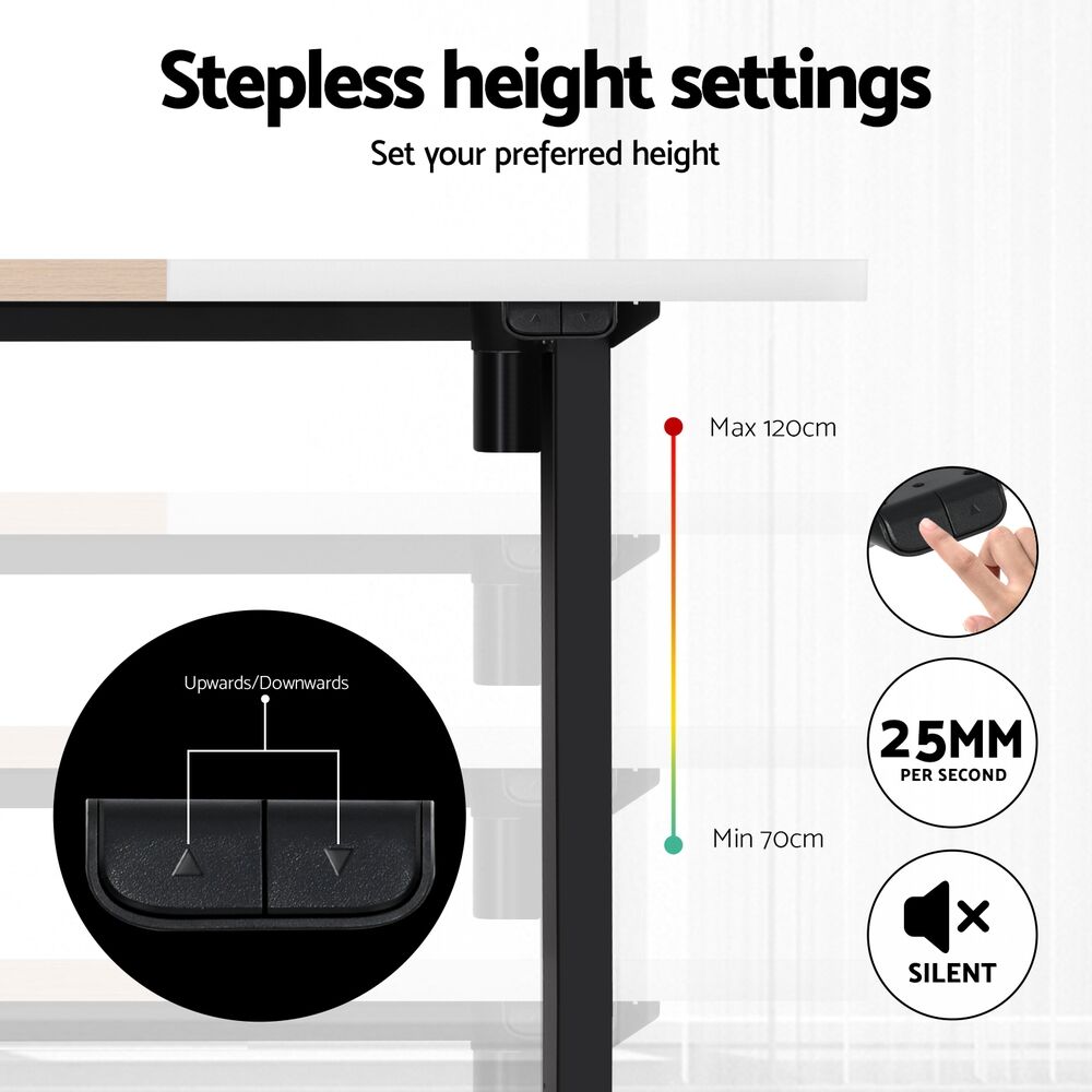 Artiss Motorised Standing Desk Sit Stand Desks 140CM Price