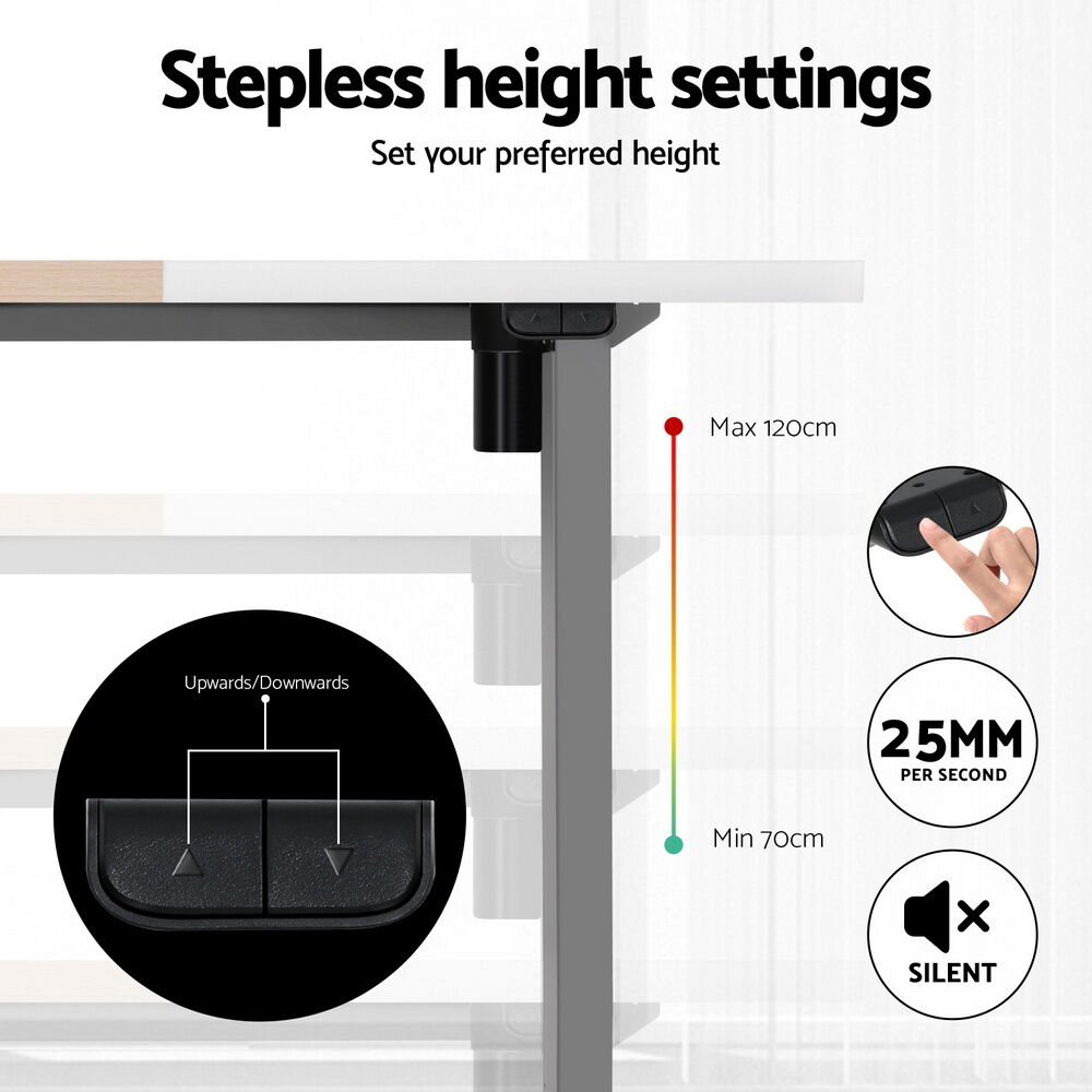 Artiss Standing Desk Electric Sit Stand Desks 140CM Price