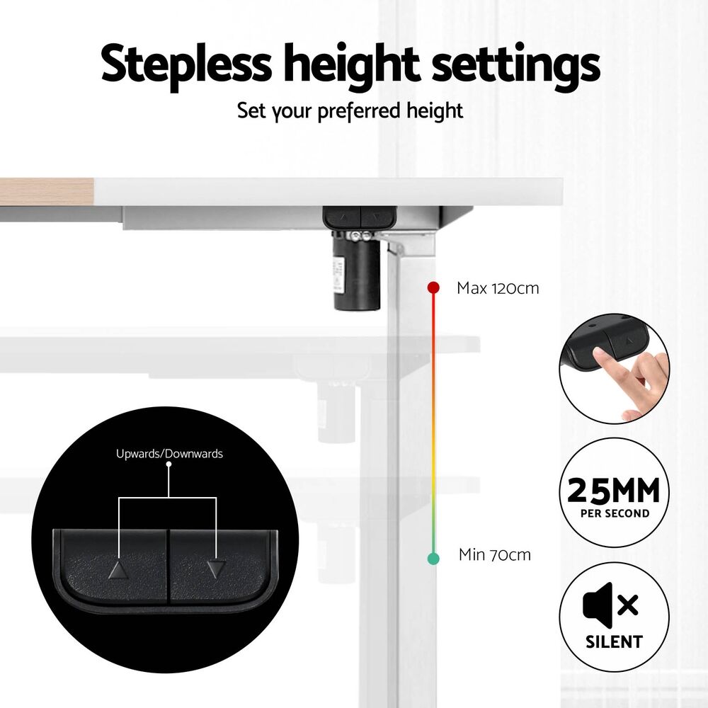 Artiss Standing Desk Motorised Sit Stand Desks 120CM Price