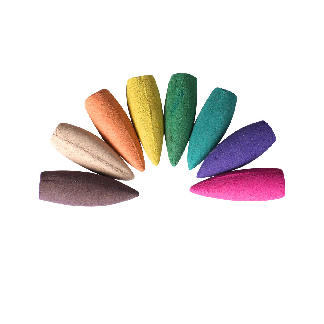 188x Incense Cones Colorful for Backflow Price