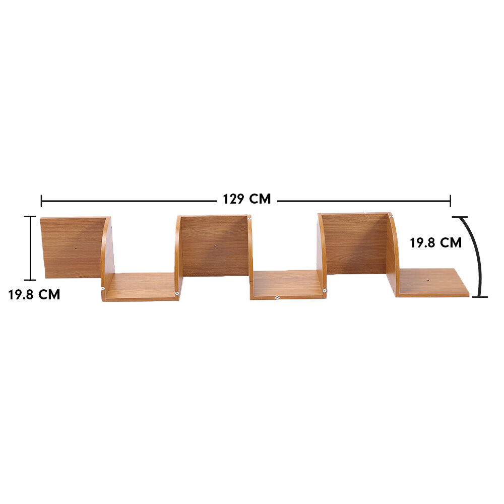 Sarantino 5-Tier Corner Wall Shelf Display Storage Shelves Price
