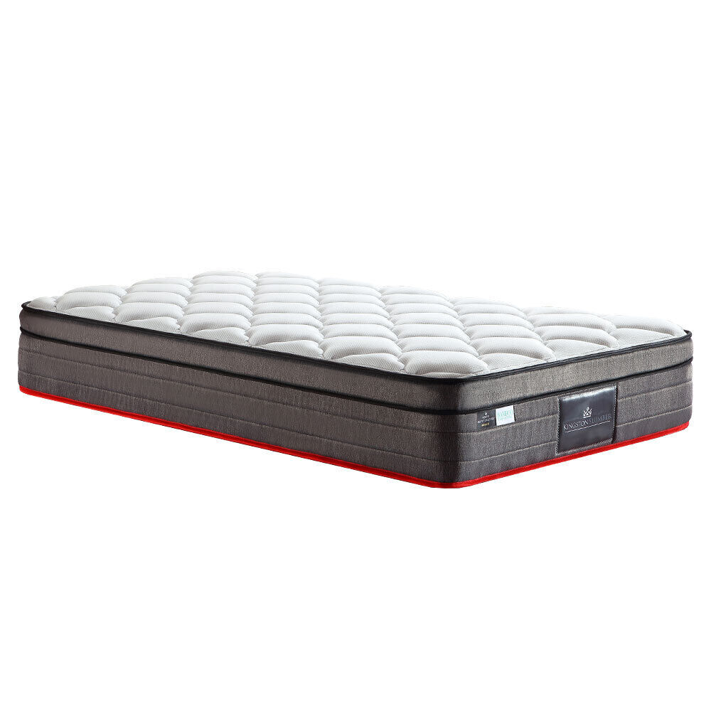 Beatrice Mattress Bed Euro Top Pocket Spring Bedding Firm Foam 34CM Price