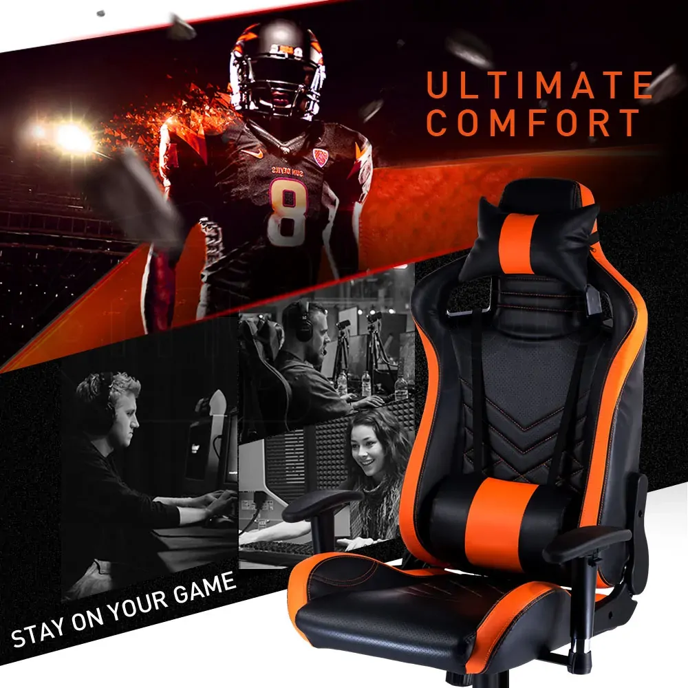 Gaming Chair Office Computer Racing PU Leather Executive Price