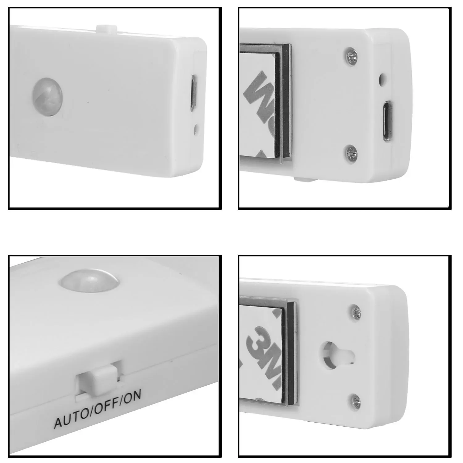 EL608 Rechargeable Infrared Motion Sensor Wall LED Night Light Torch Price