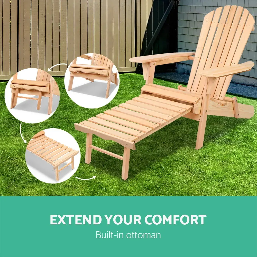 Outdoor Furniture Sun Lounge Chairs Beach Chair Recliner Adirondack Patio Garden Price
