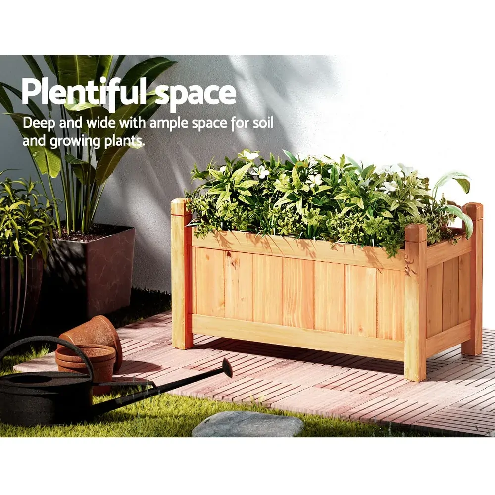 Garden Bed Raised Wooden Planter Box Vegetables Price