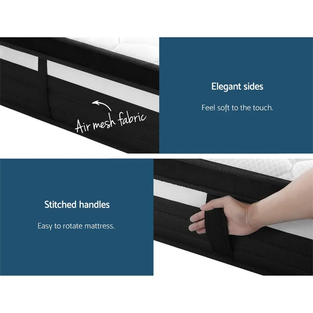 Baton Bed Mattress Size Extra Firm 7 Zone Pocket Spring Foam 28cm Price