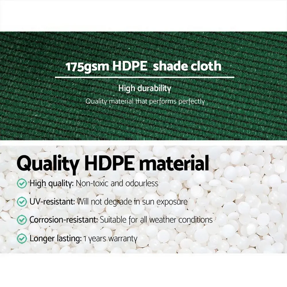 70% Sun Shade Cloth Shadecloth Sail Roll Mesh Outdoor 175gsm Price