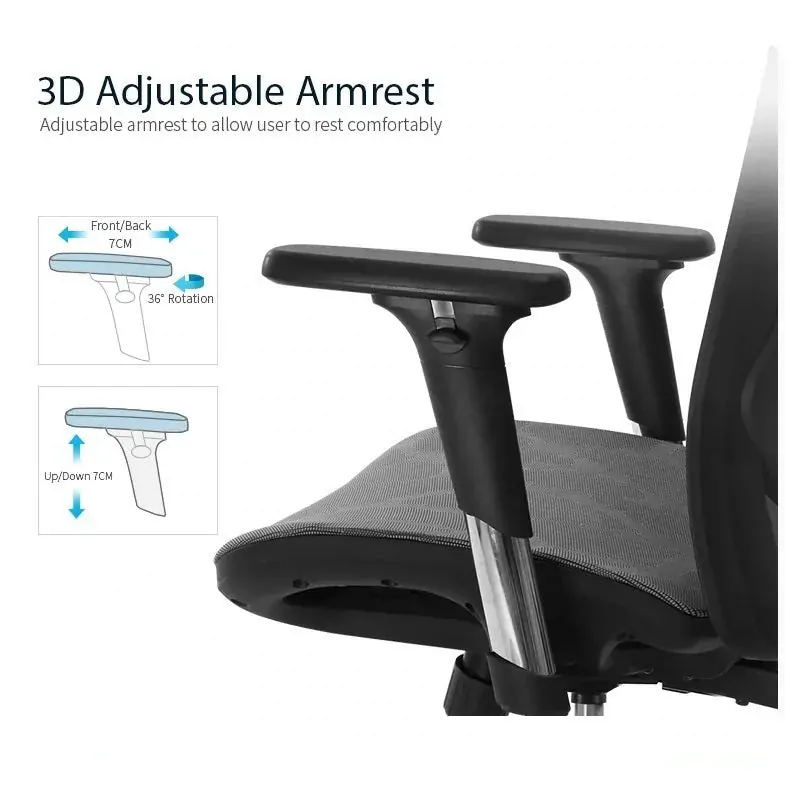 Sihoo M57 Ergonomic Office Chair, Computer Chair Desk Chair High Back Chair Breathable,3D Armrest and Lumbar Support without Foodrest Price