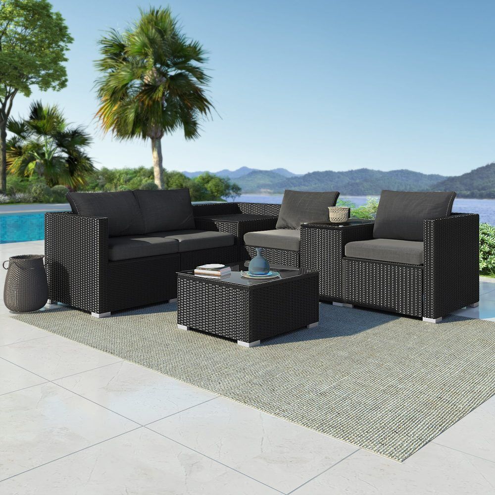 Modular Outdoor Wicker Lounge Set Price