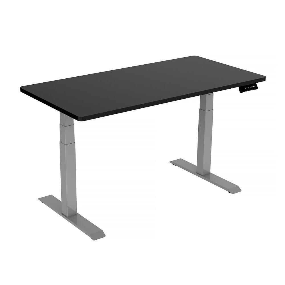 Standing Desk Height Adjustable Sit Stand Motorised Single White Motor Frame Top Price