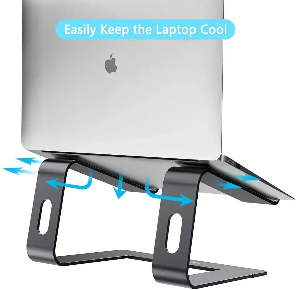 Adjustable Portable Aluminium Laptop Stand Ergonomic Tray Holder Cooling Riser Price