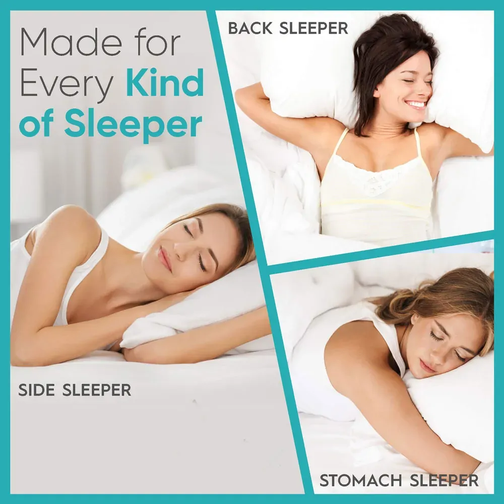 2 Premium Hotel Pillows 74CM x 48CM Pillows Breathable Cotton Price