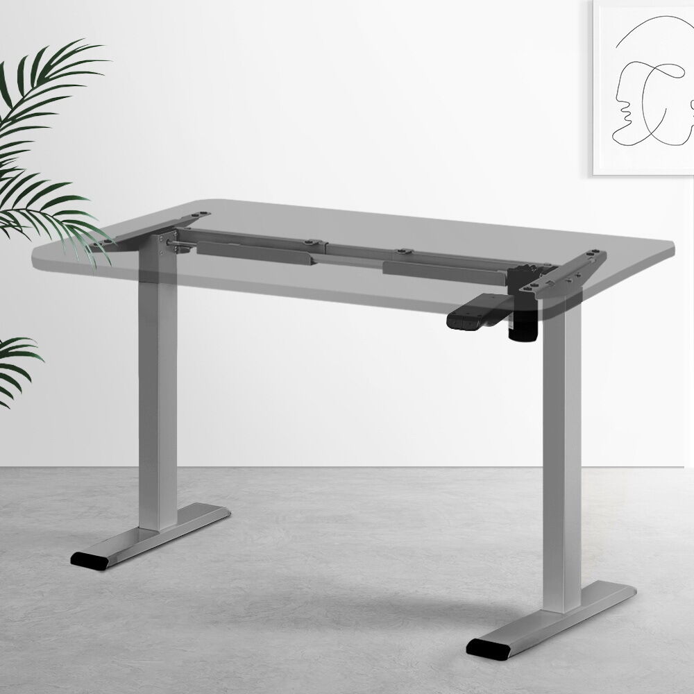 Standing Desk Sit Stand Motorised Height Adjustable Frame Only Price