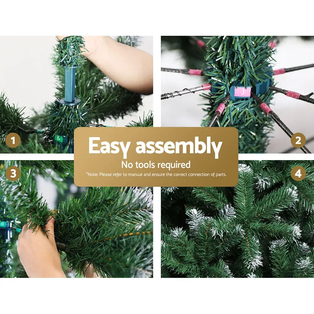 Jingle Jollys Christmas Tree Xmas Trees Decorations Snowy Tips Price