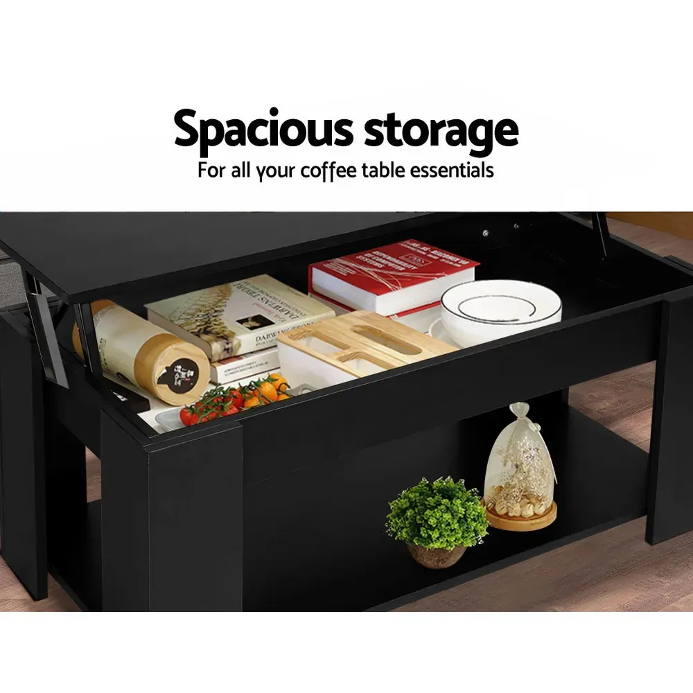 Lift Up Top Coffee Table Storage Shelf Price