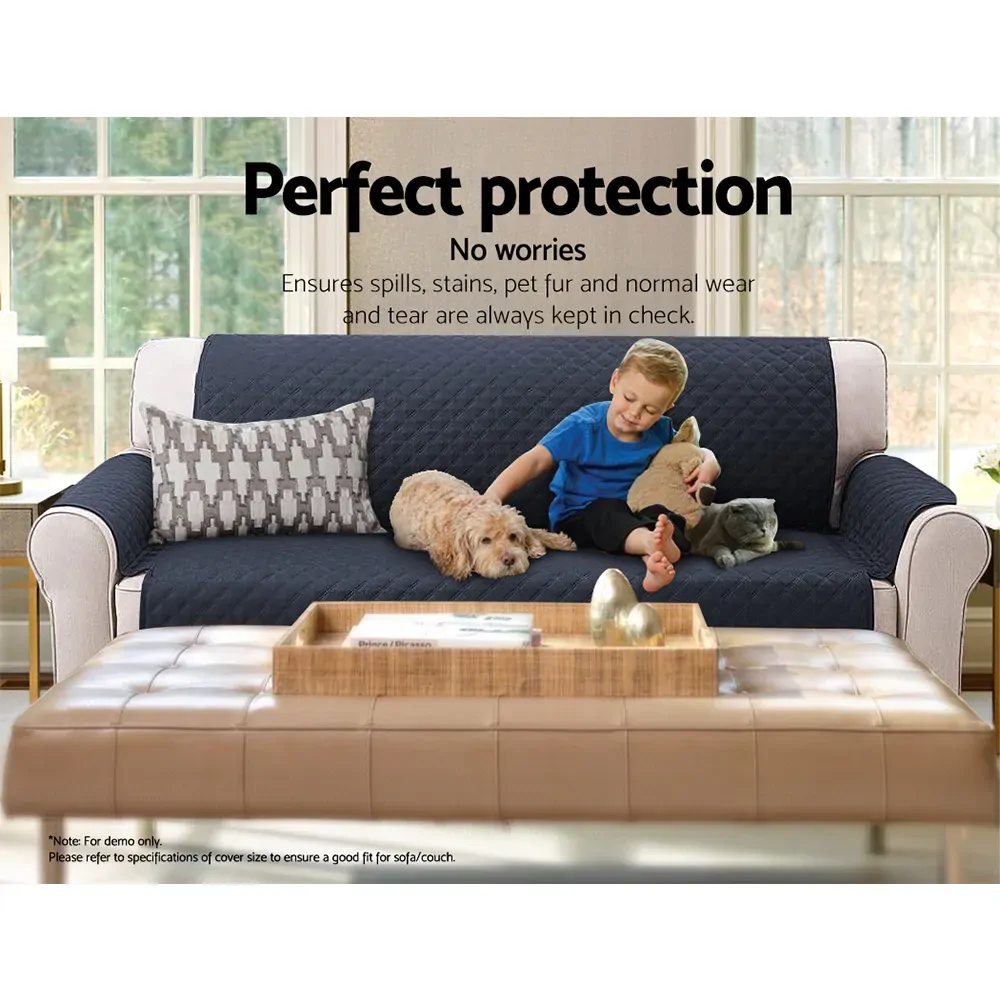Sofa Cover Quilted Couch Covers Lounge Protector Slipcovers 3 Seater Price