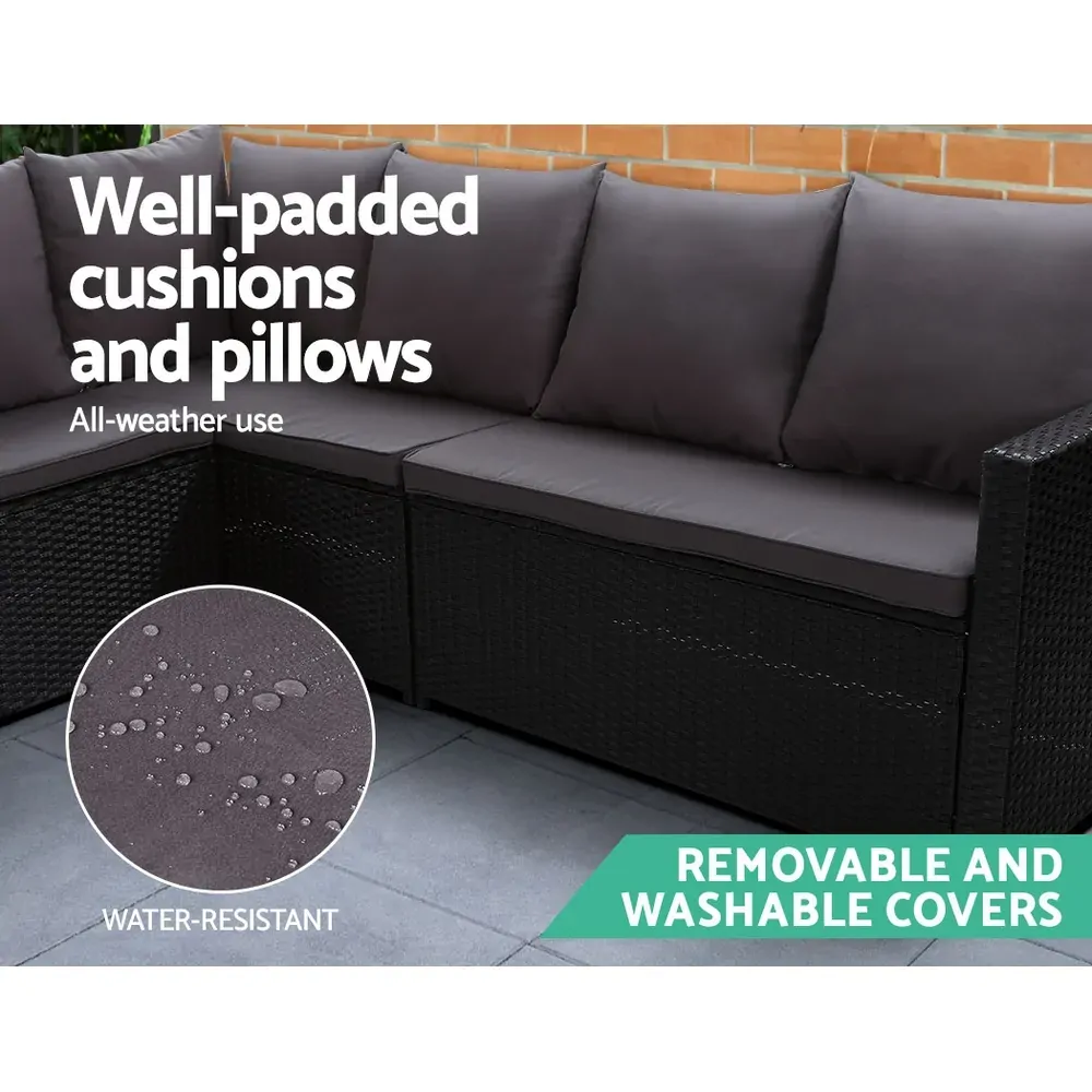Outdoor Furniture Dining Setting Sofa Set Lounge Wicker 8 Seater Price