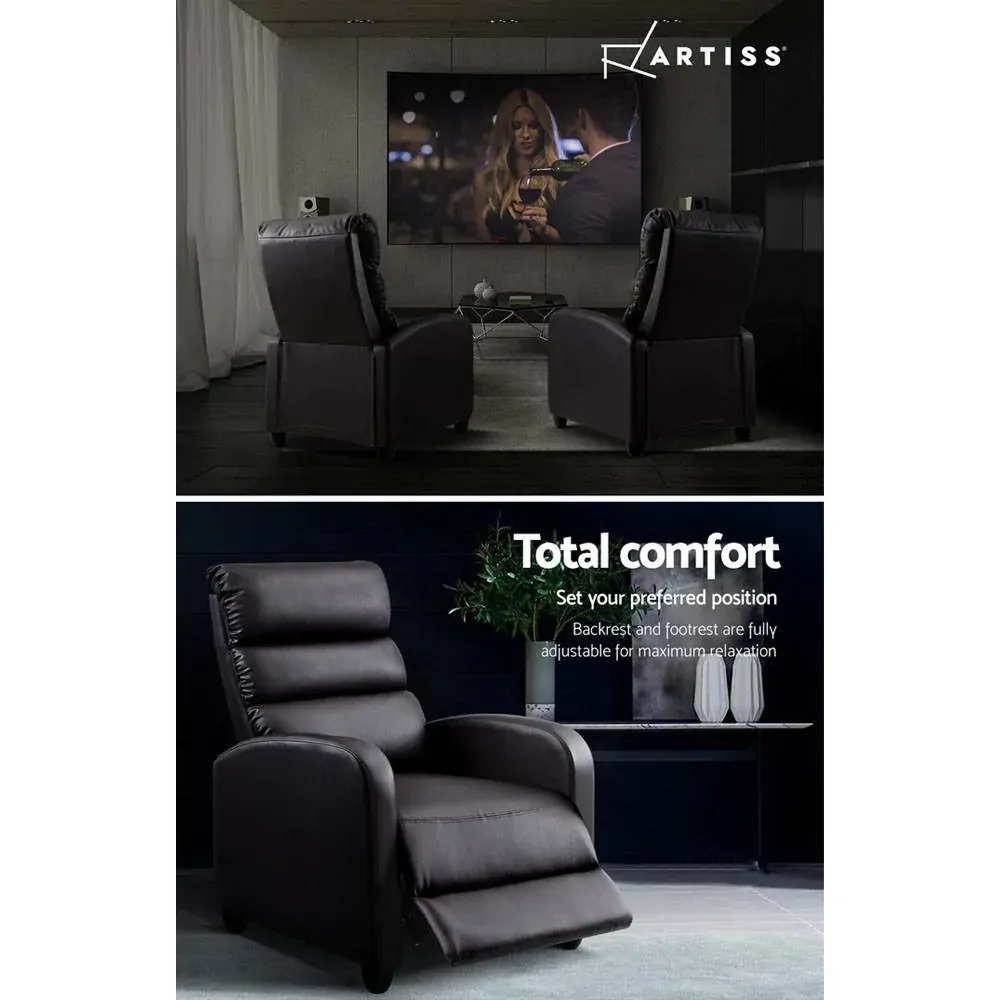 Luxury Recliner Chair Chairs Lounge Armchair Sofa Leather Cover Price