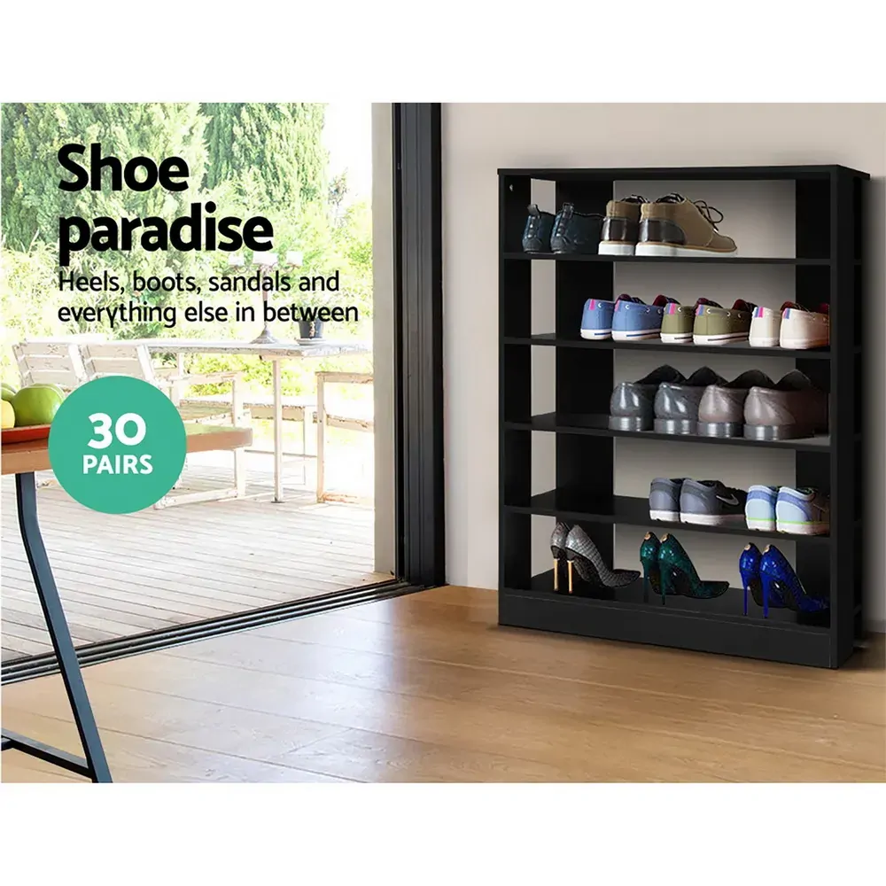 Shoe Cabinet Shoes Organiser Storage Rack 30 Pairs Shelf Wooden Price