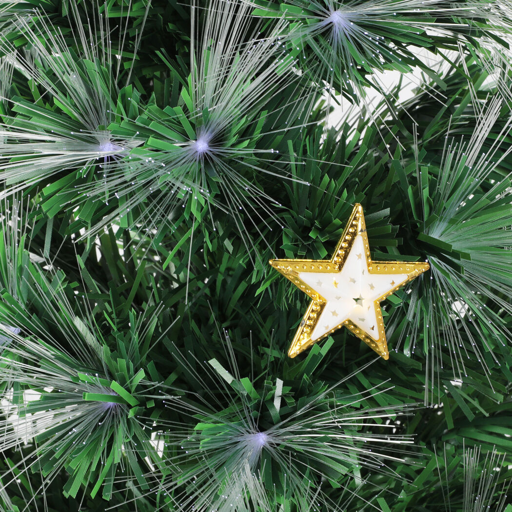Christmas Tree Xmas Decorations Fibre Optic Multicolour Lights Price