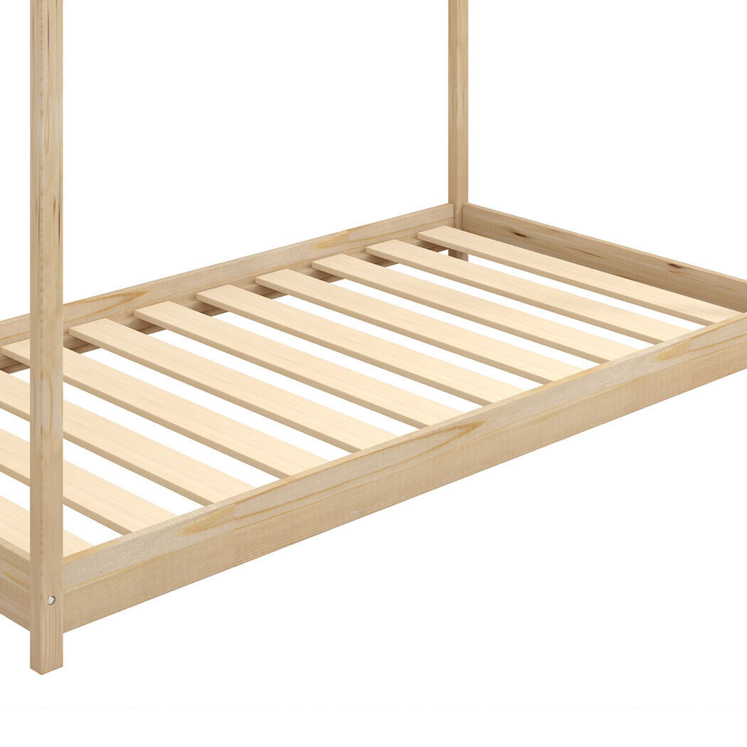 Arizona Bed Frame Single Wooden Timber House Frame Wood Mattress Base Platform Price