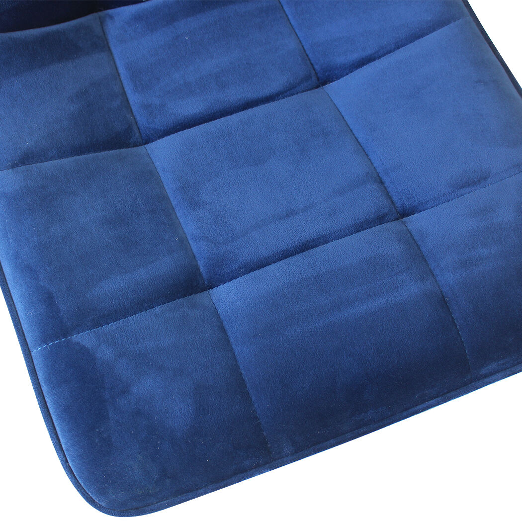 4x Dining Chairs Kitchen Table Chair Lounge Room Retro Padded Seat Velvet Price