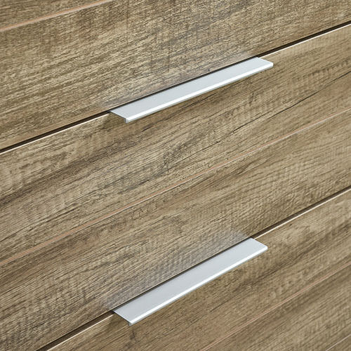 Tallboy with 5 Storage Drawers Natural Wood like MDF Price