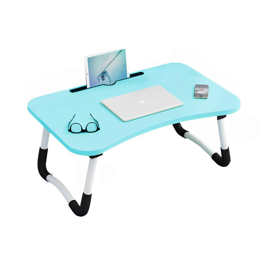 Portable Bed Table Adjustable Foldable Bed Sofa Study Table Laptop Mini Desk with Notebook Stand Card Slot Holder Home Decor Price
