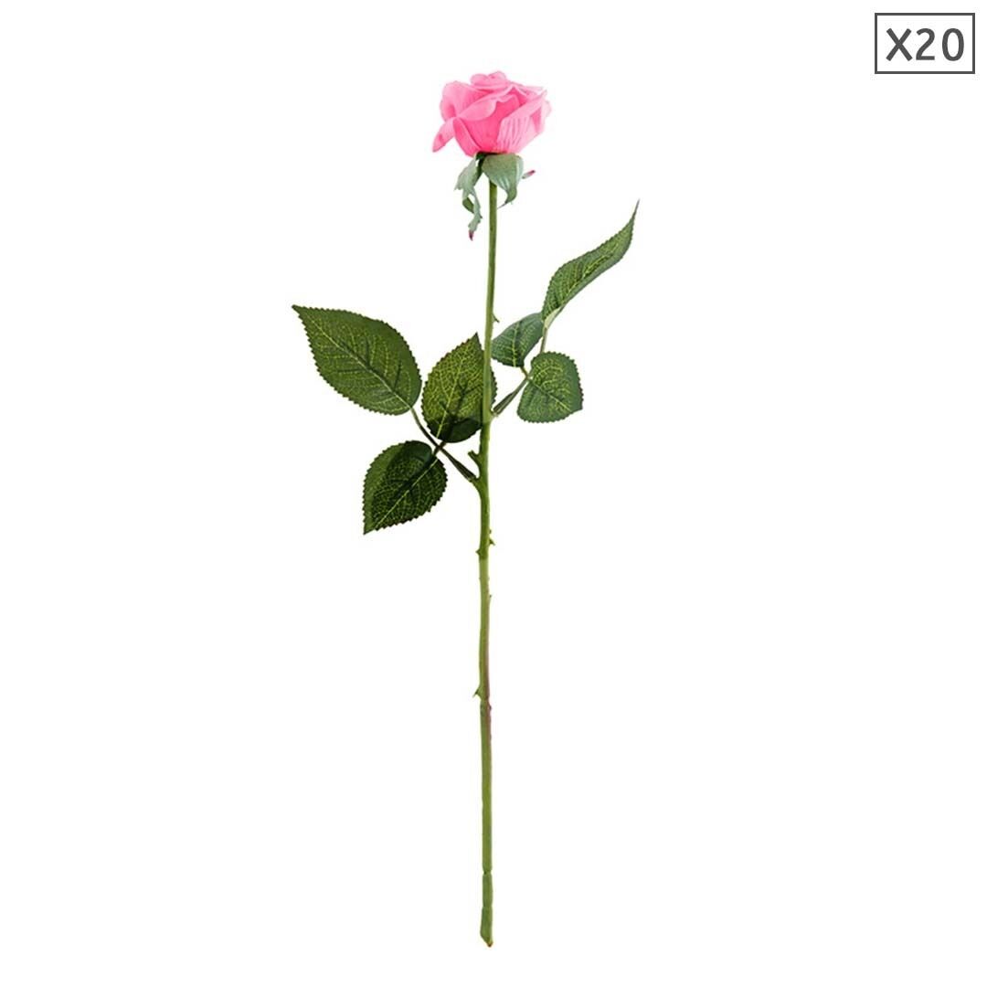 Artificial Silk Flower Fake Rose Bouquet Table Decor Price