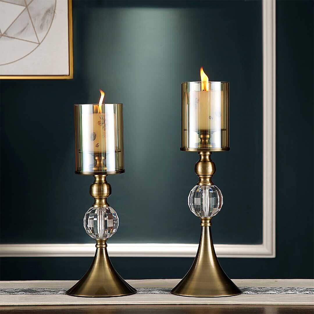 Glass Candle Holder Candle Stand Glass/Metal Price