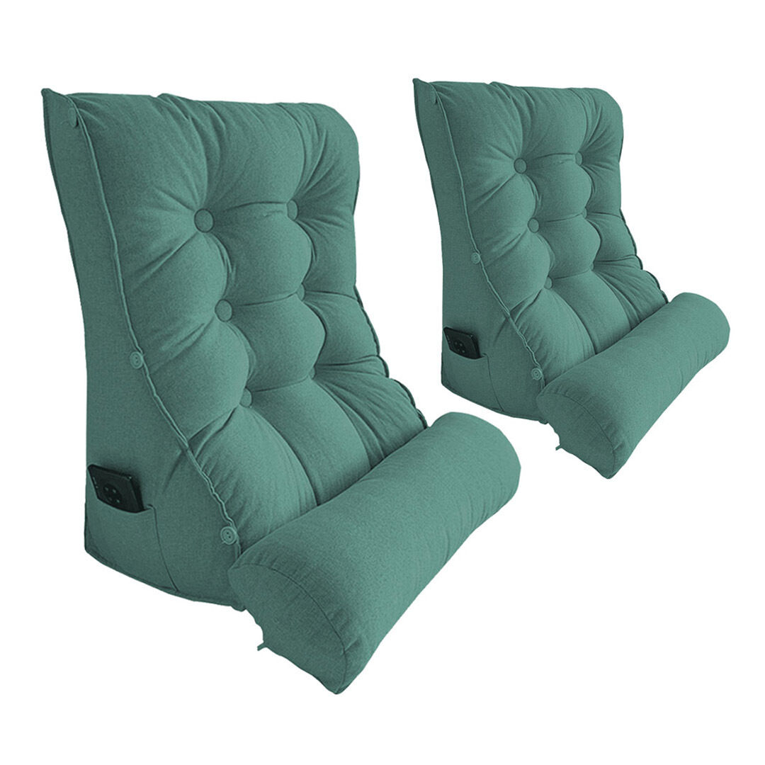 Triangular Wedge Lumbar Pillow Headboard Backrest Sofa Bed Cushion Home Decor Price