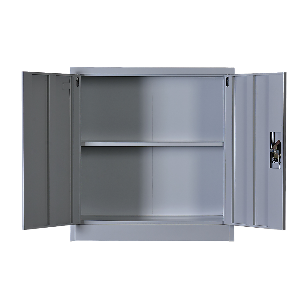 Two-Door Shelf Office Gym Filing Storage Locker Cabinet Safe Price