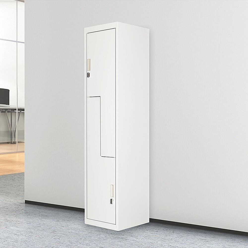 Two-Door L-shaped Office Gym Shed Storage Lockers Price