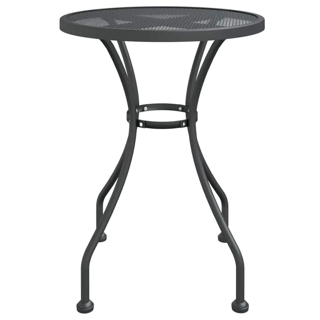 Garden Dining Set Expanded Metal Mesh Anthracite Price