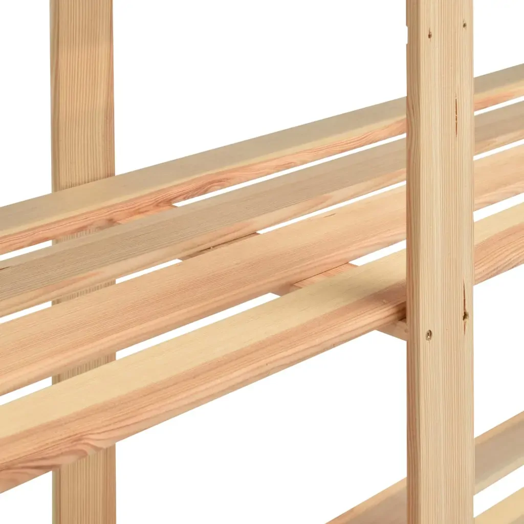 5-Tier Storage Rack 170x38x170 cm Solid Wood Pine 500 kg Price