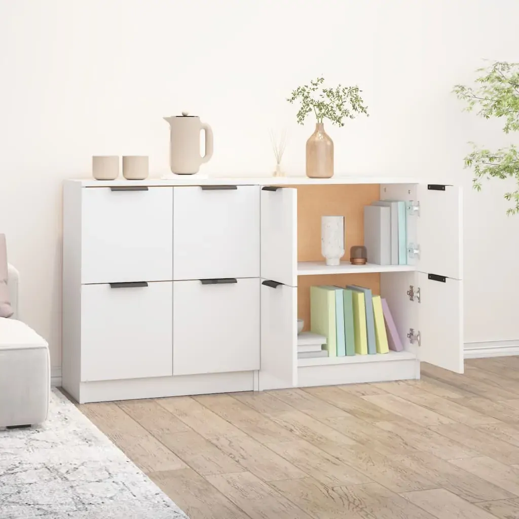 Sideboards 2 pcs 60x30x70 cm Engineered Wood Price