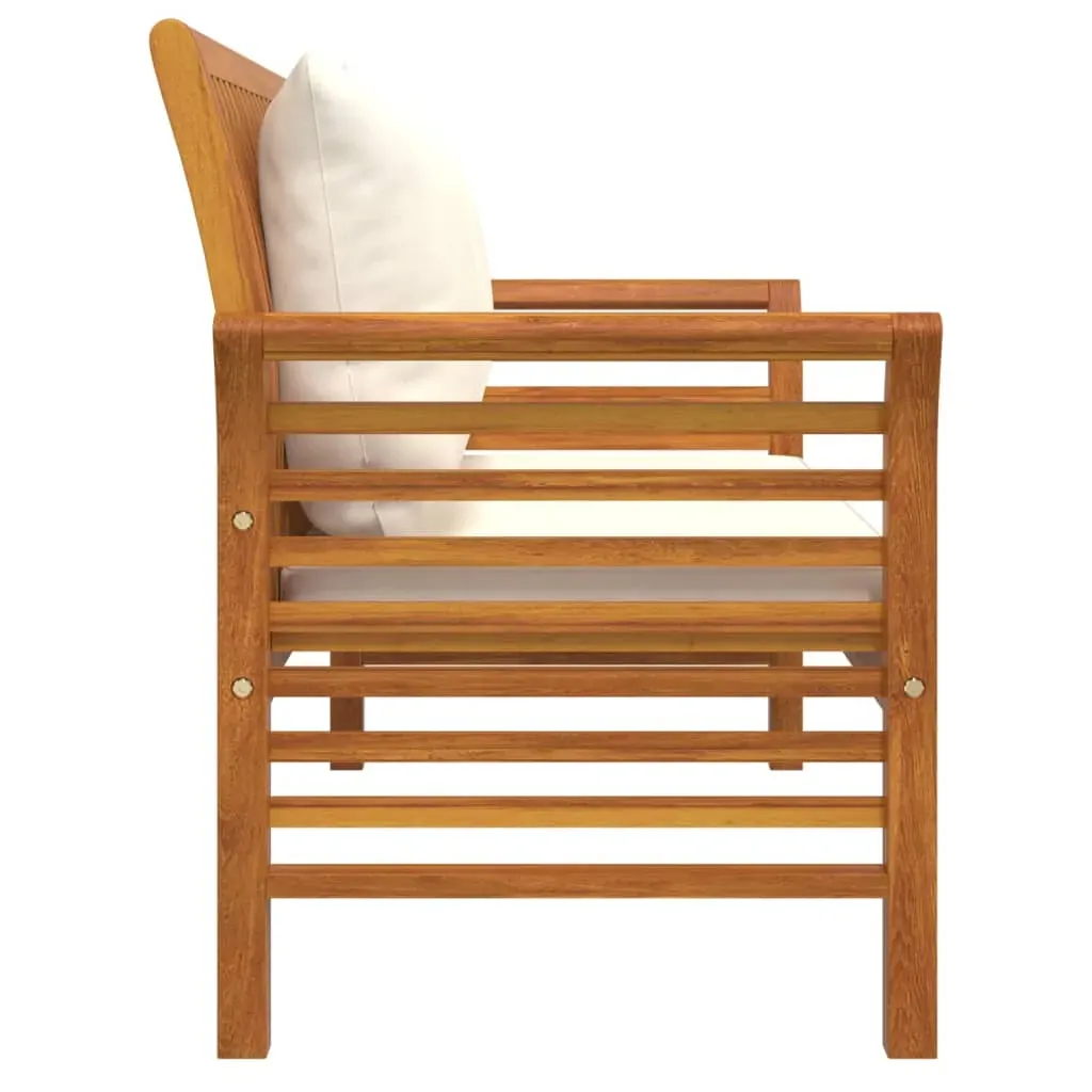 Sofa Bench with Cushions Solid Wood Acacia Price